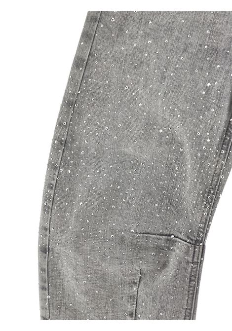 Jeans con strass MONNALISA KIDS | 49H400 80450050